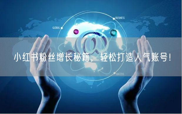 小红书粉丝增长秘籍，轻松打造人气账号！
