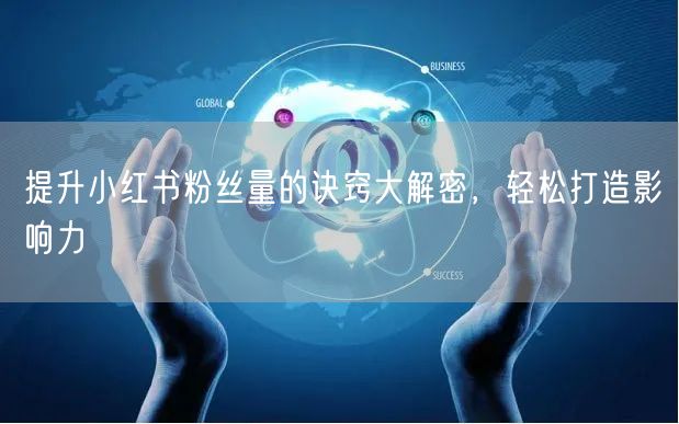提升小红书粉丝量的诀窍大解密，轻松打造影响力