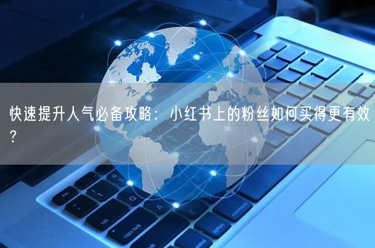 快速提升人气必备攻略:小红书上的粉丝如何买得更有效?